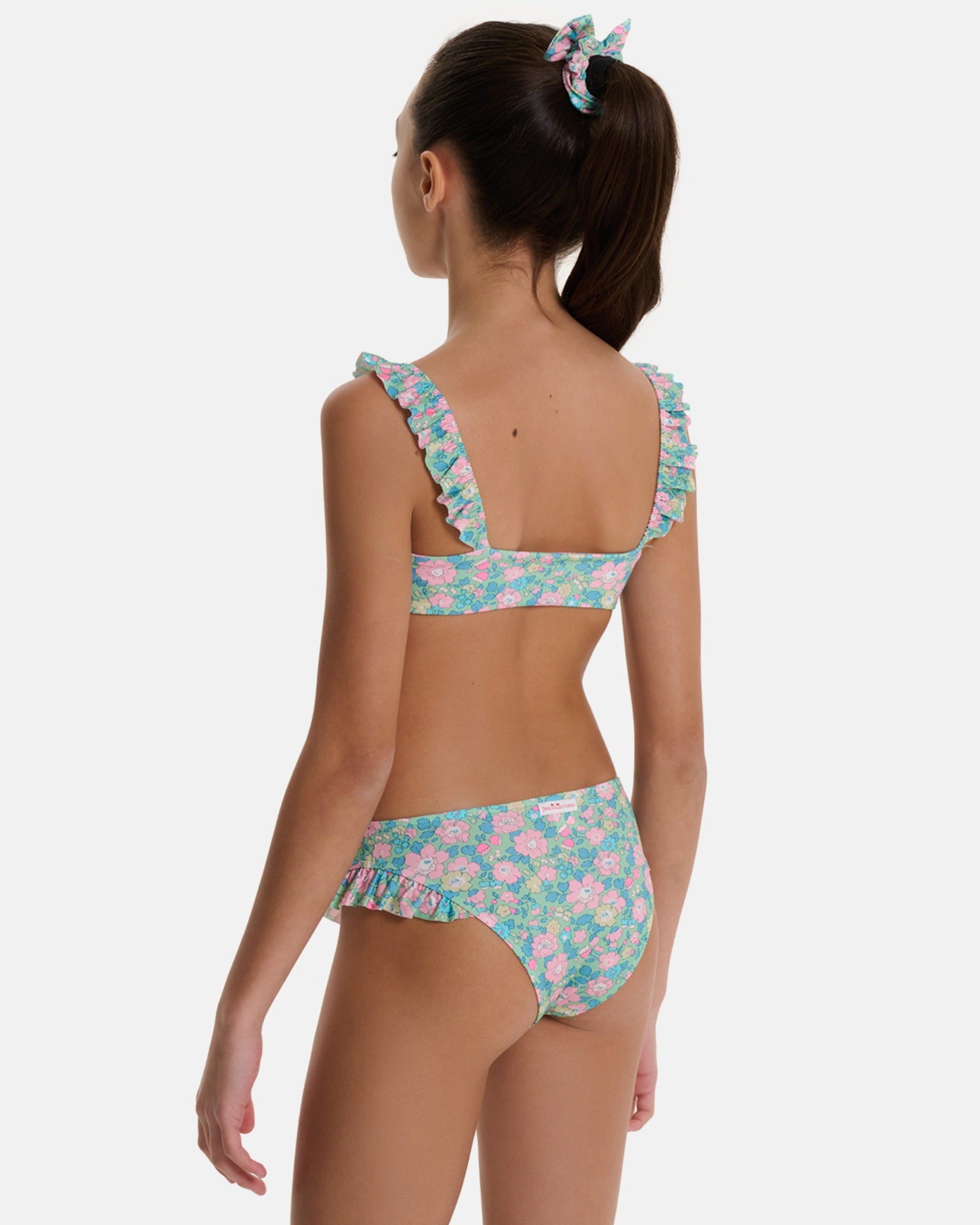 PESCIOLINO ROSSO | costume bikini ruches