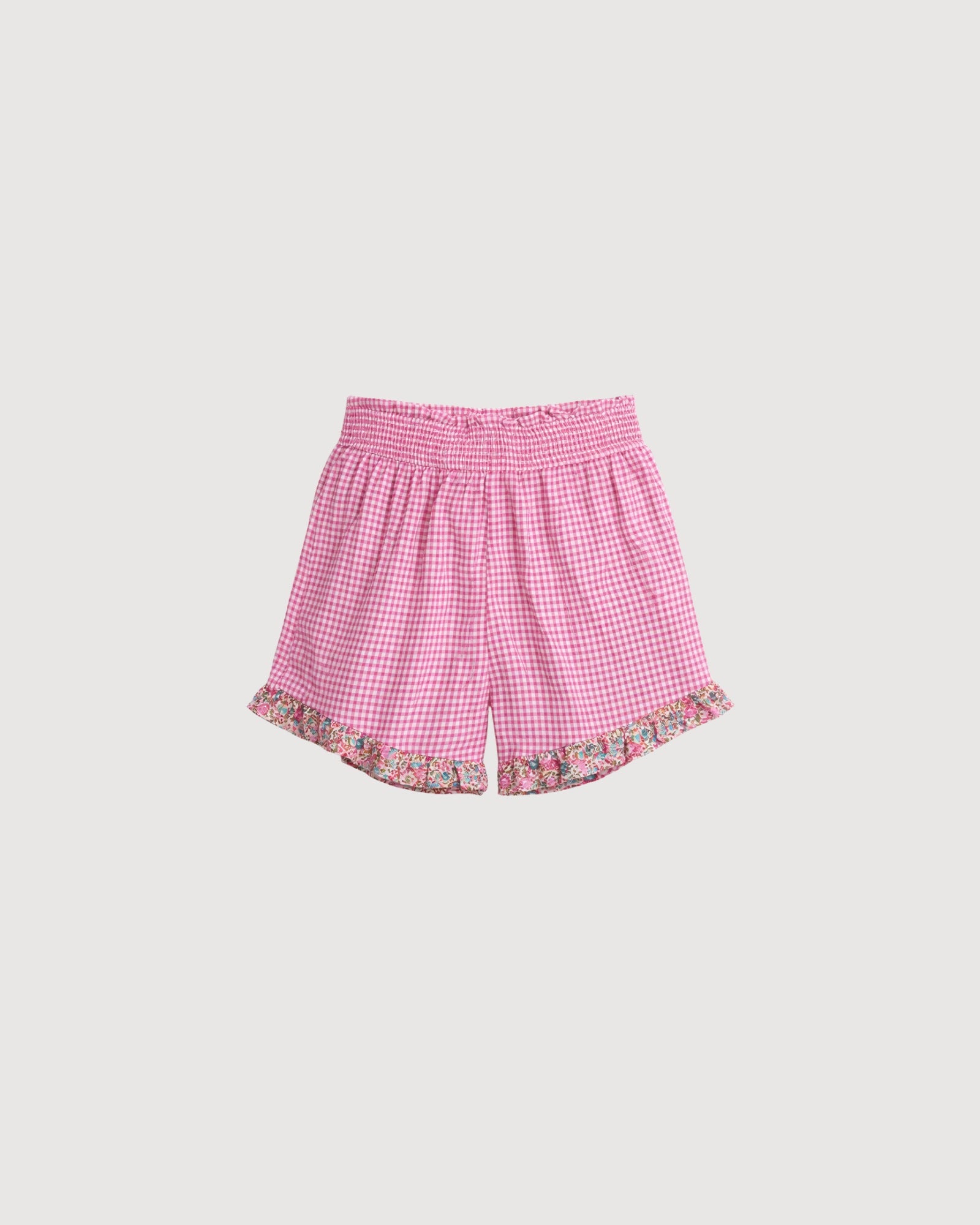 PESCIOLINO ROSSO | shorts quadretti