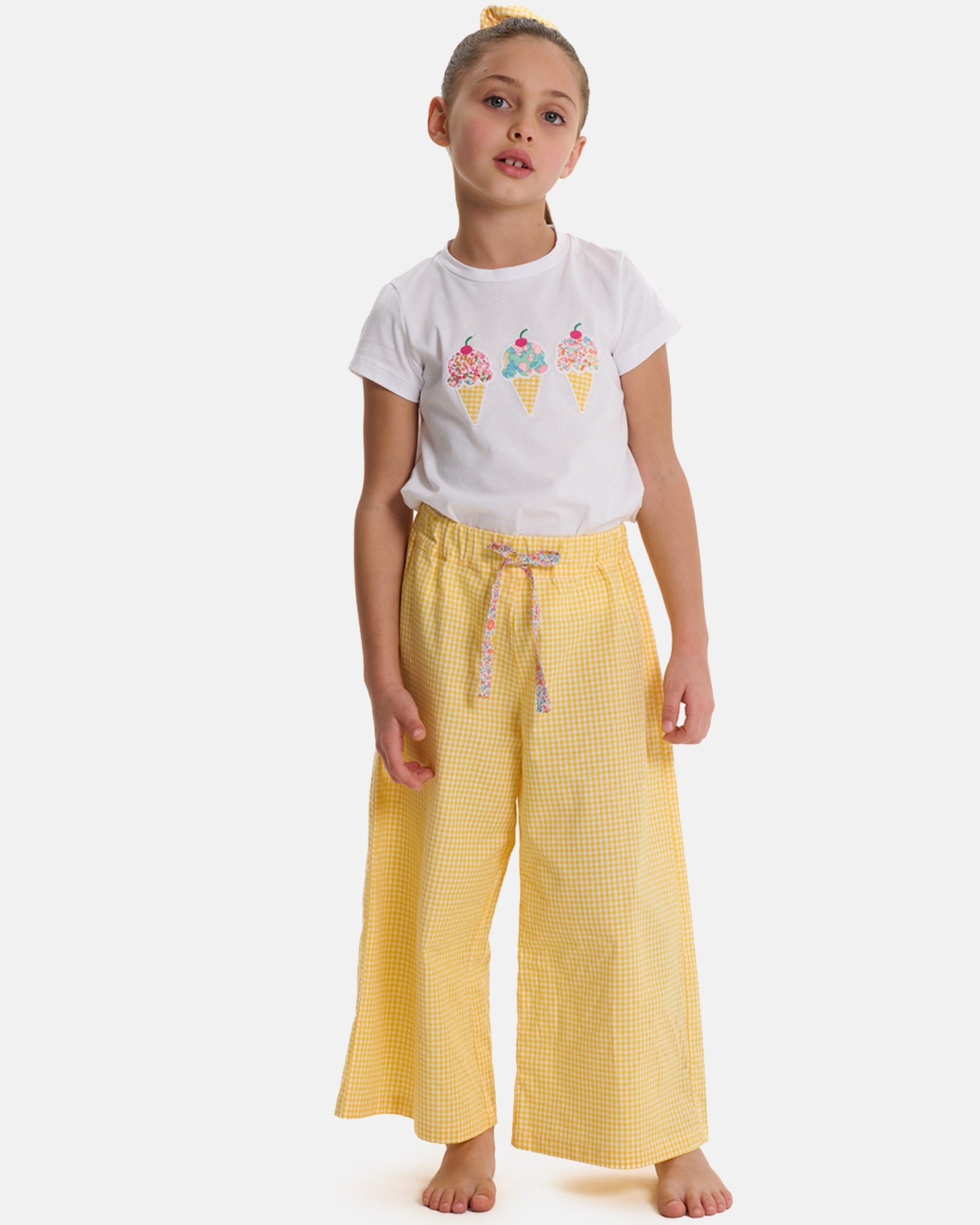 PESCIOLINO ROSSO | t-shirt ricamo