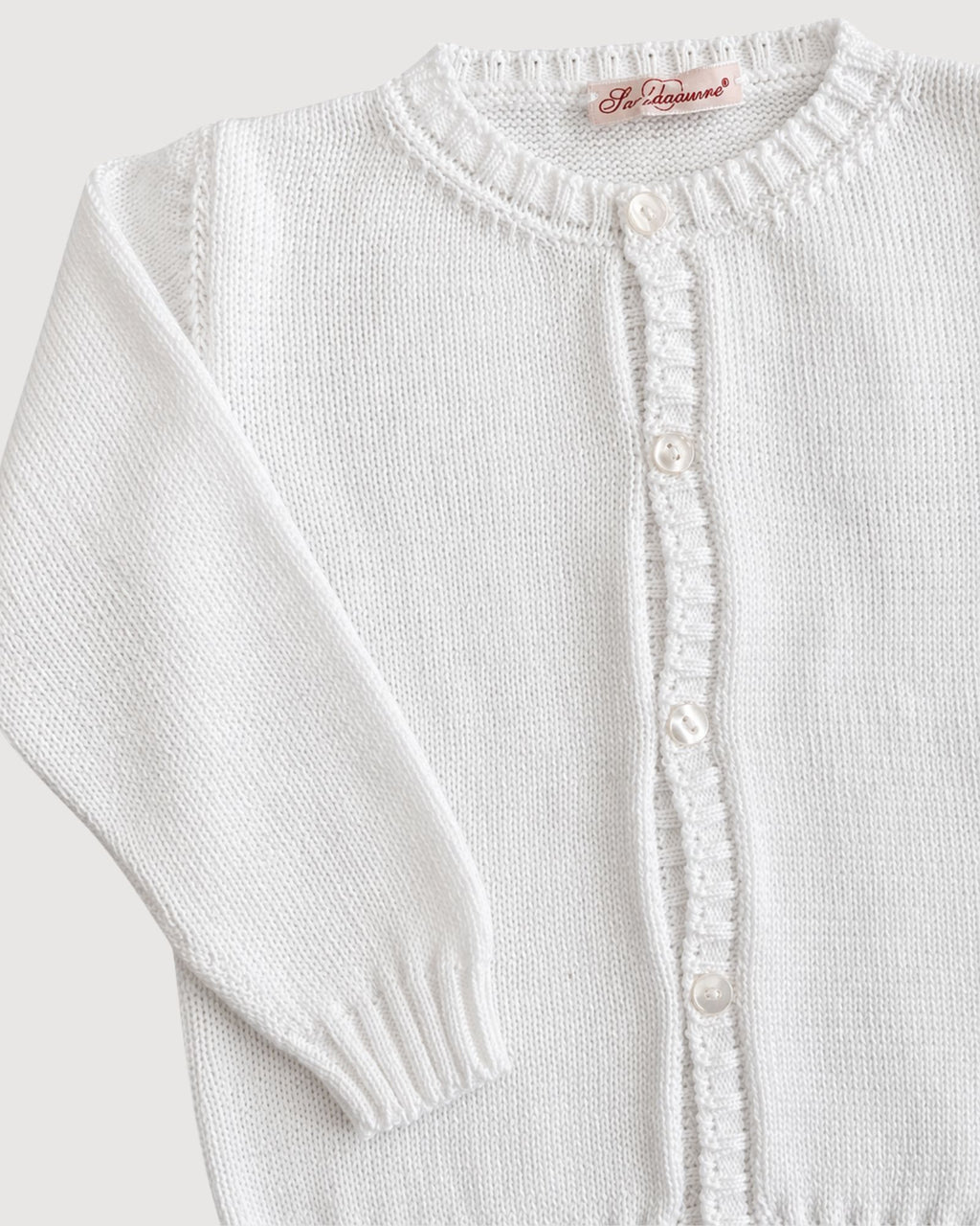 SCALDACUORE | cardigan bordato