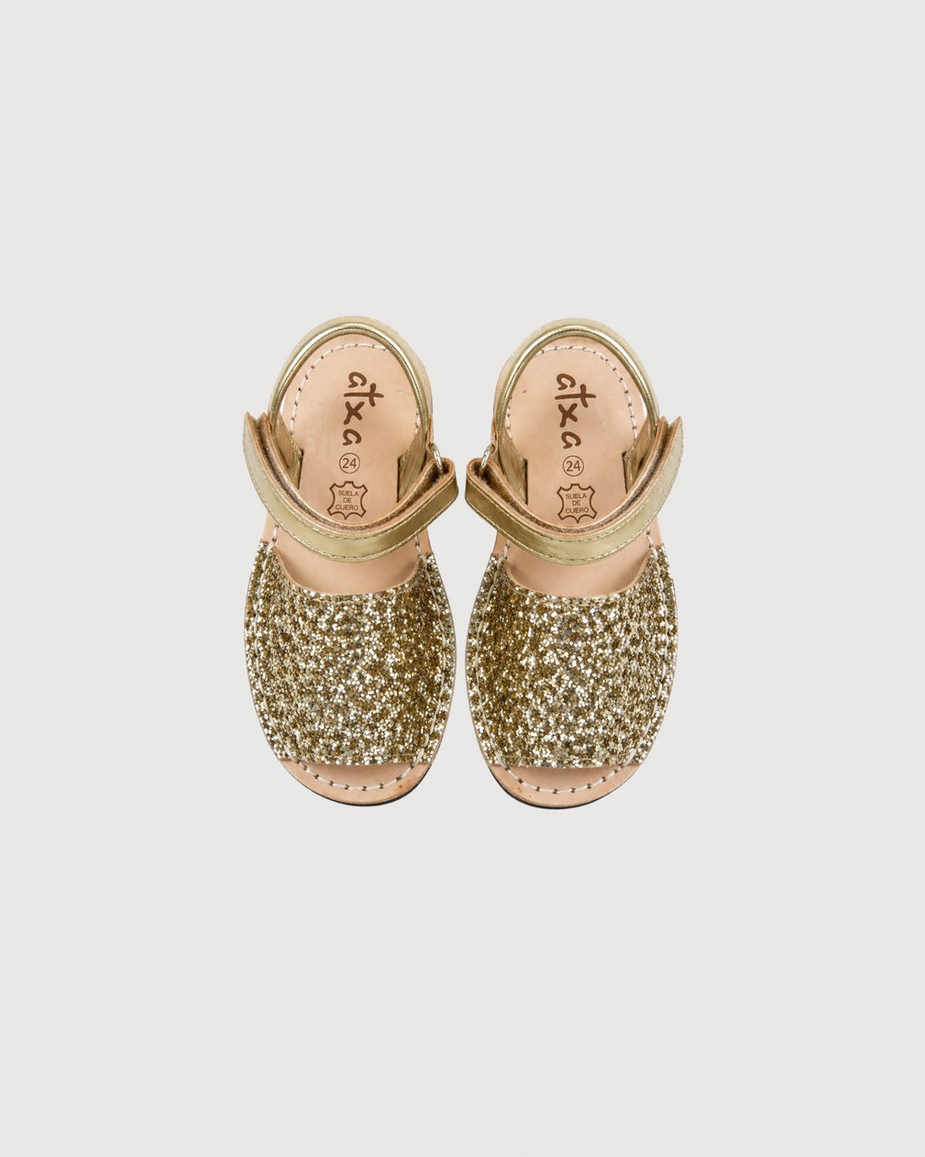 ATXA | minorchine con cinturino glitter