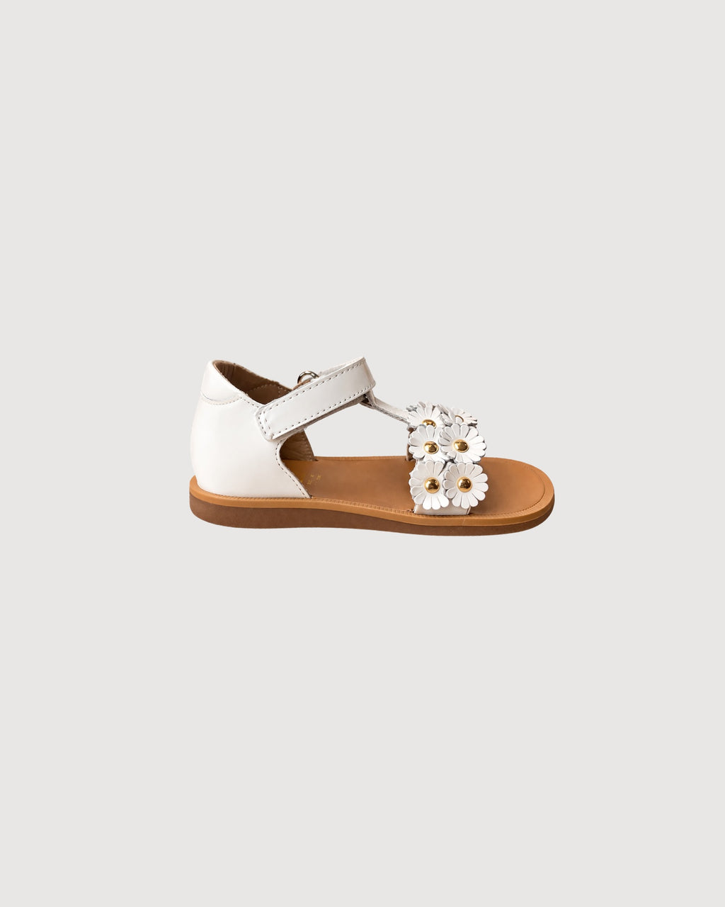 POM D’API | sandali primi passi vernice fiori