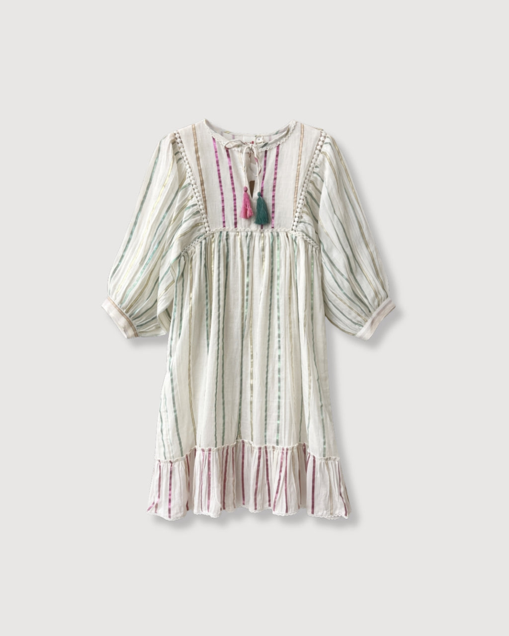 YO BABY | maxi abito righe
