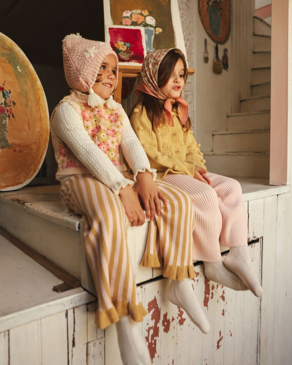 LOUISE MISHA | pantaloni righe
