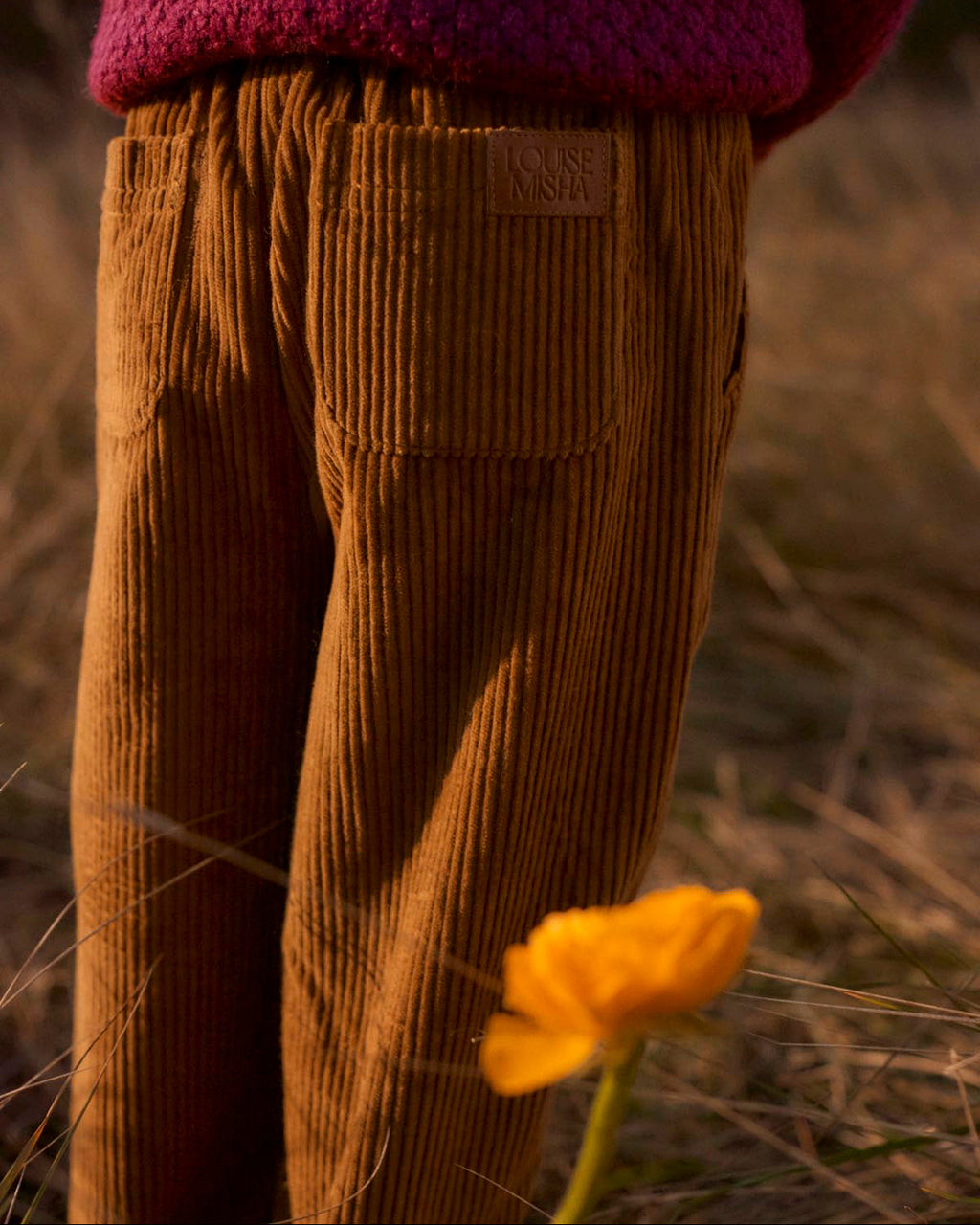 LOUISE MISHA | pantaloni a coste