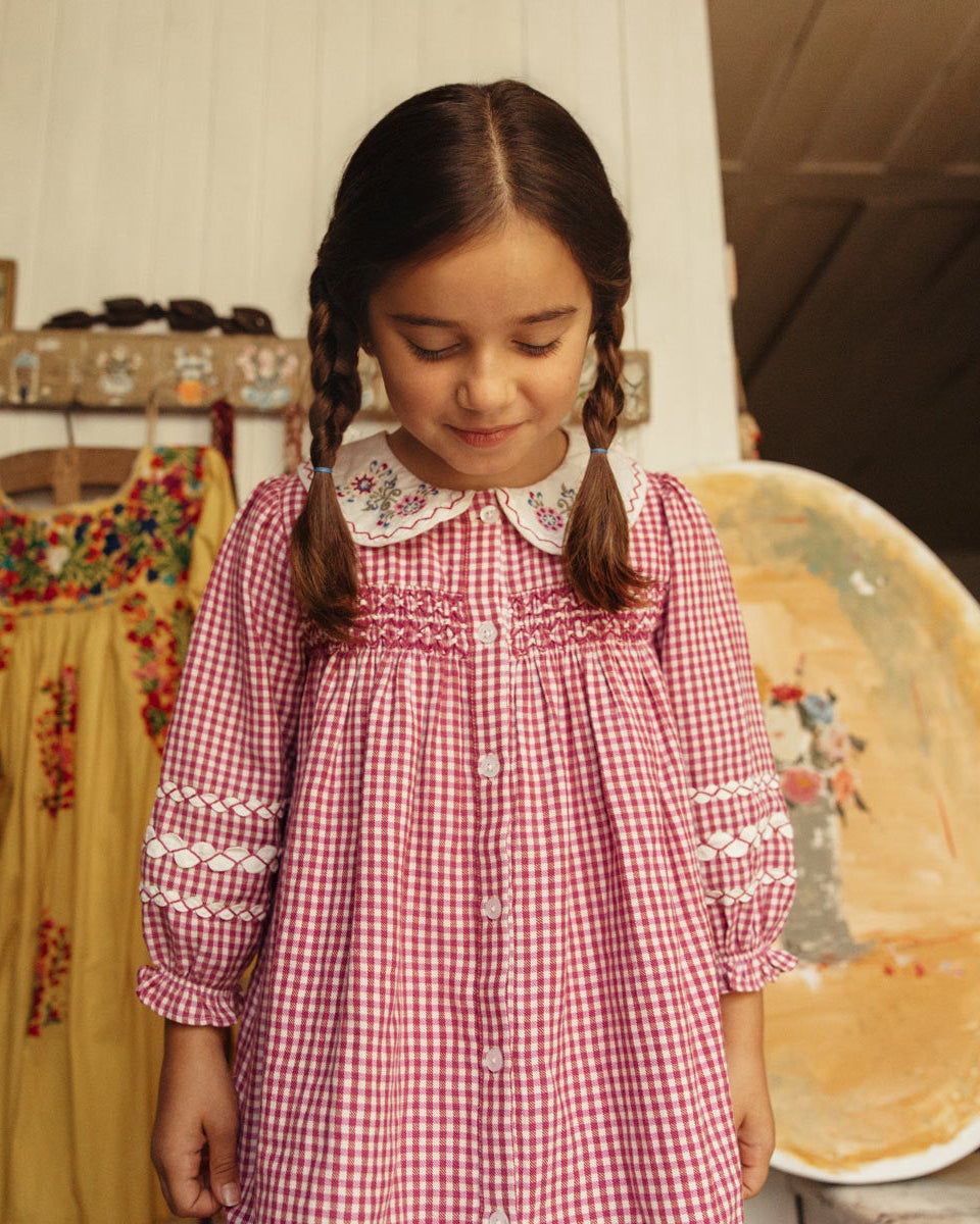 LOUISE MISHA | vestito quadretti