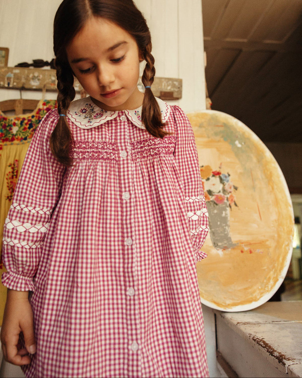 LOUISE MISHA | vestito quadretti