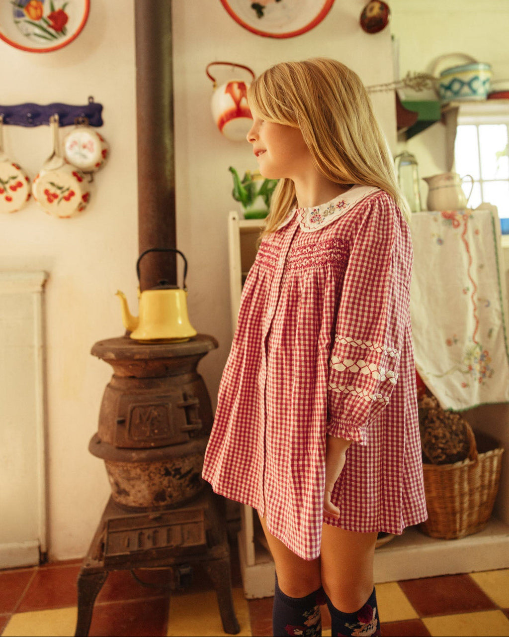 LOUISE MISHA | vestito quadretti