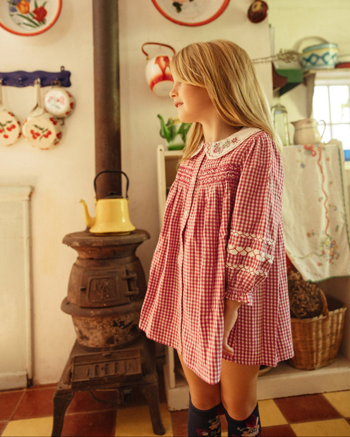 LOUISE MISHA | vestito quadretti