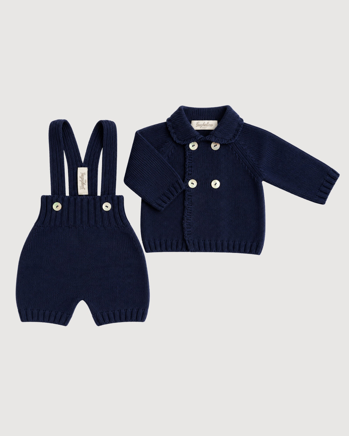 GUGHELINO | completo con salopette
