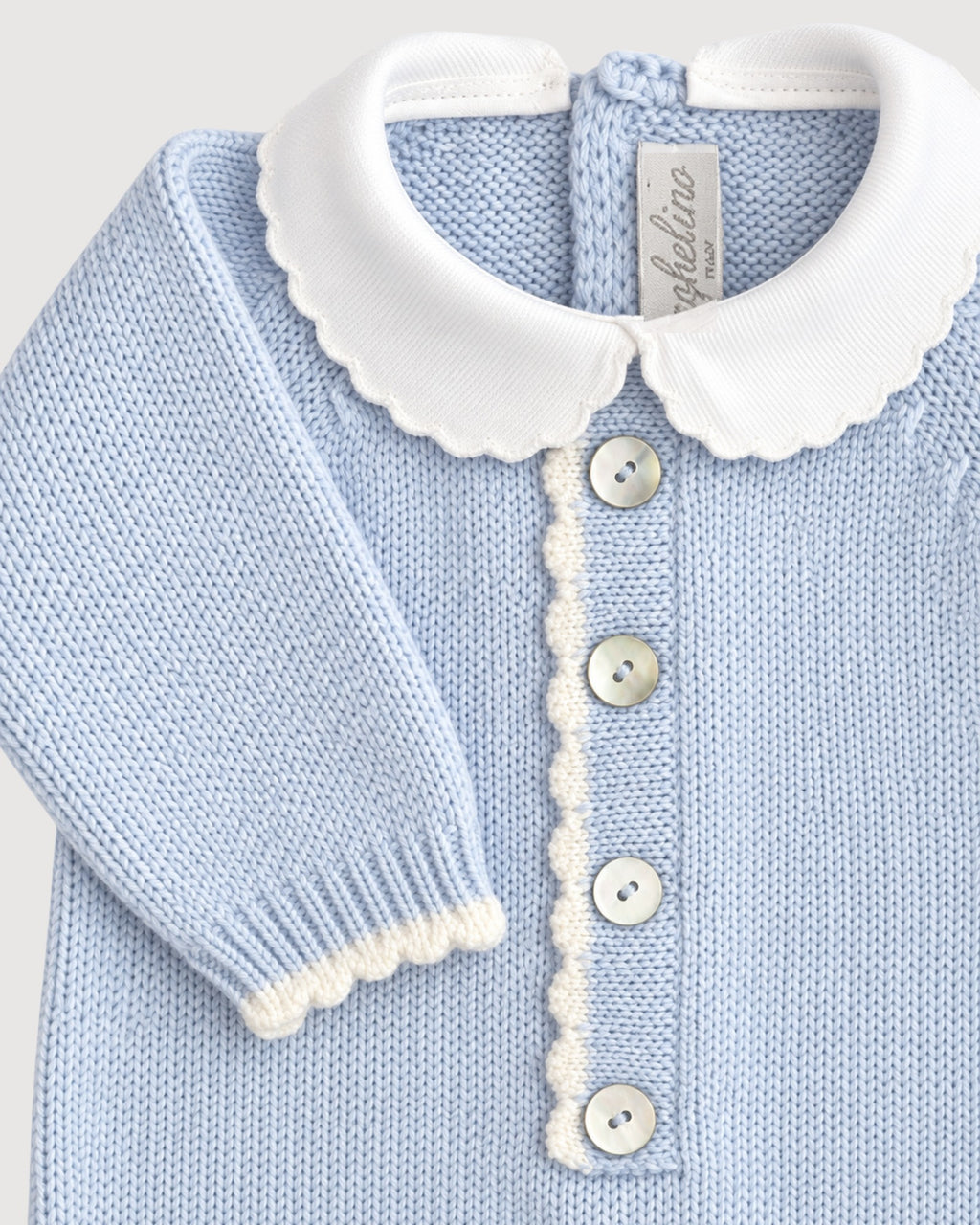 GUGHELINO | tutina con colletto