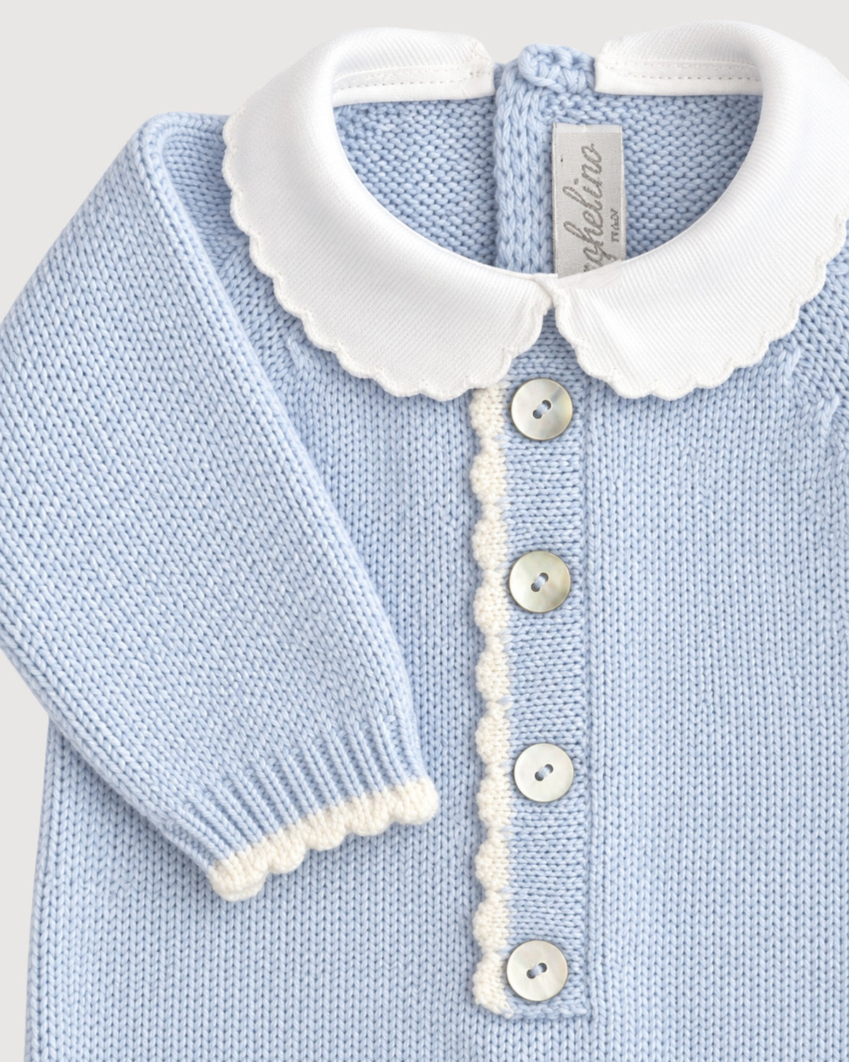 GUGHELINO | tutina con colletto