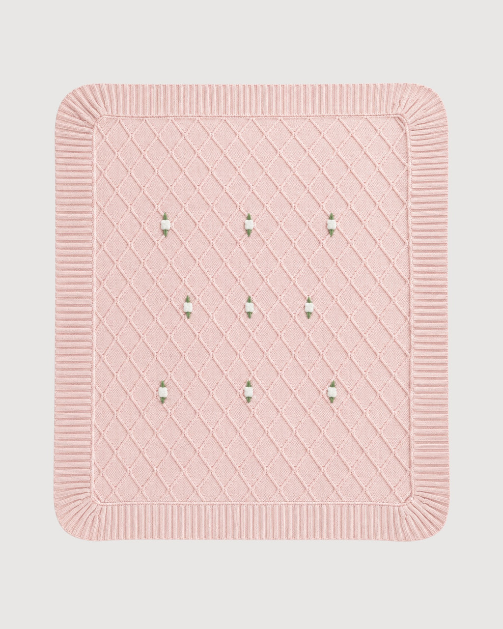 GUGHELINO | coperta con motivo roselline