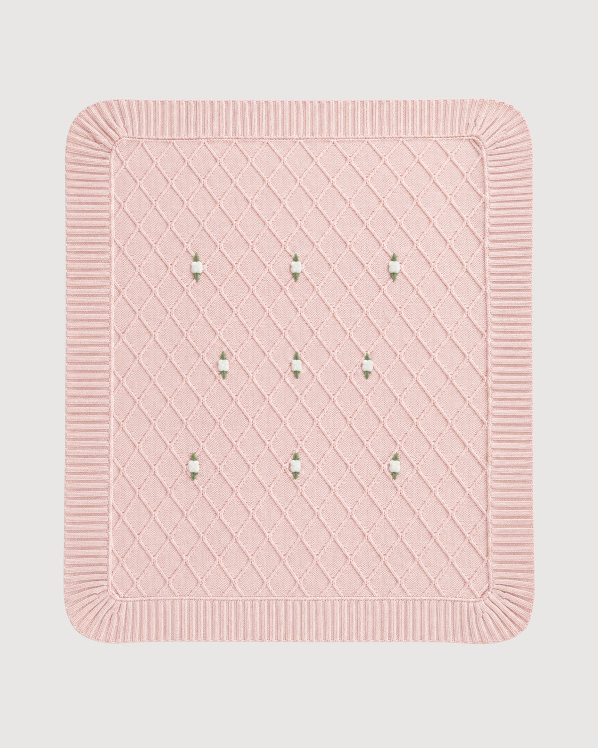 GUGHELINO | coperta con motivo roselline