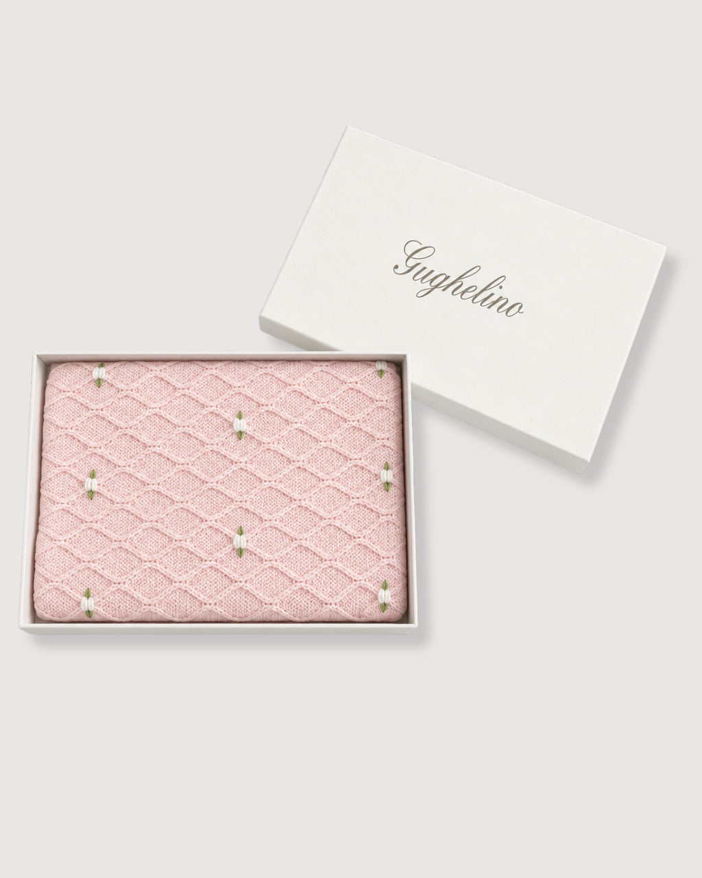 GUGHELINO | coperta con motivo roselline