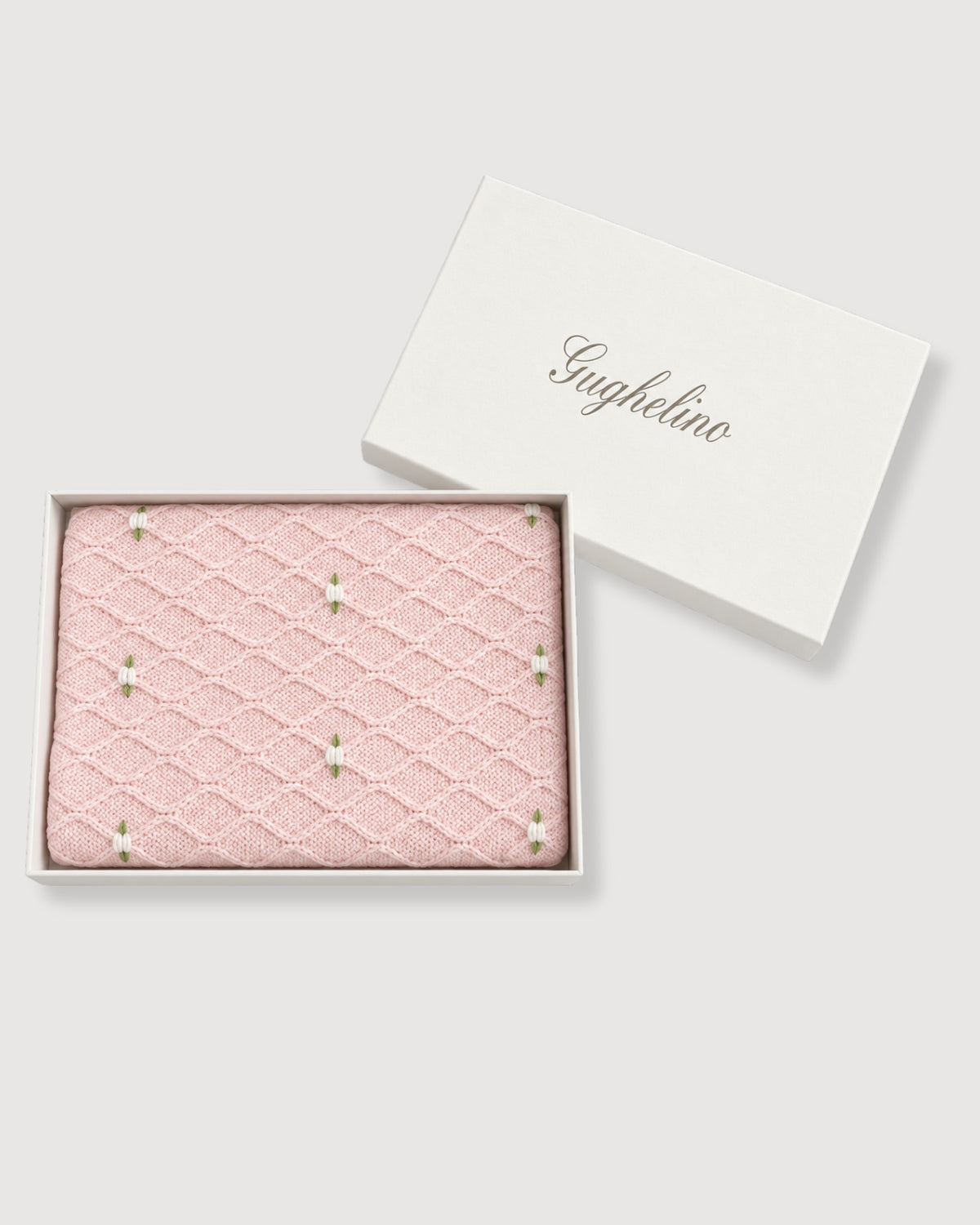 GUGHELINO | coperta con motivo roselline
