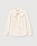 IL GUFO | camicia maxi fiocco