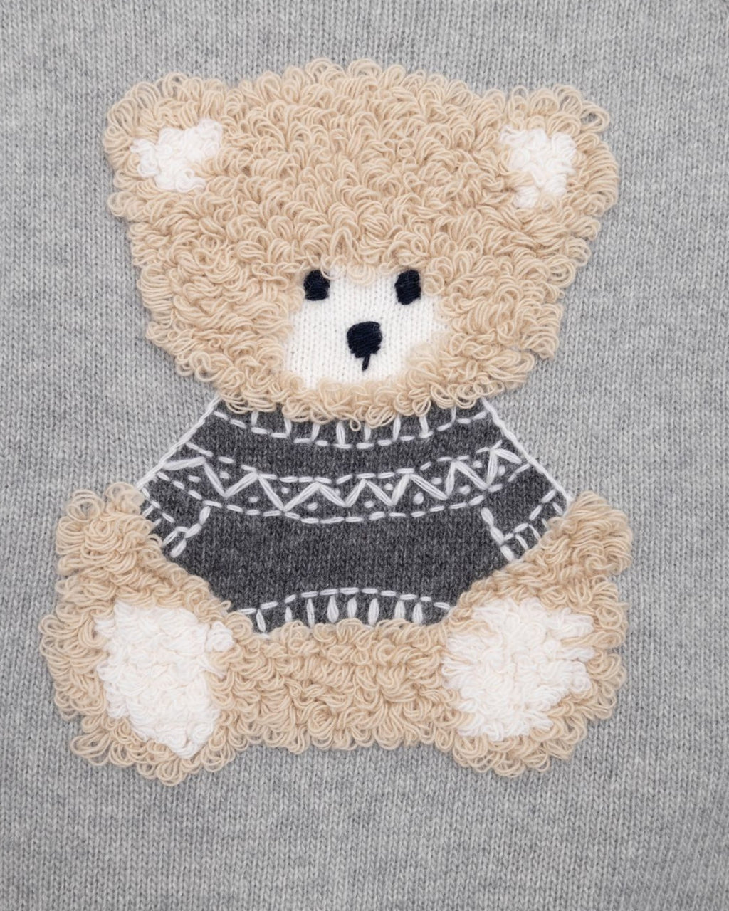 IL GUFO | maglione con orsetto