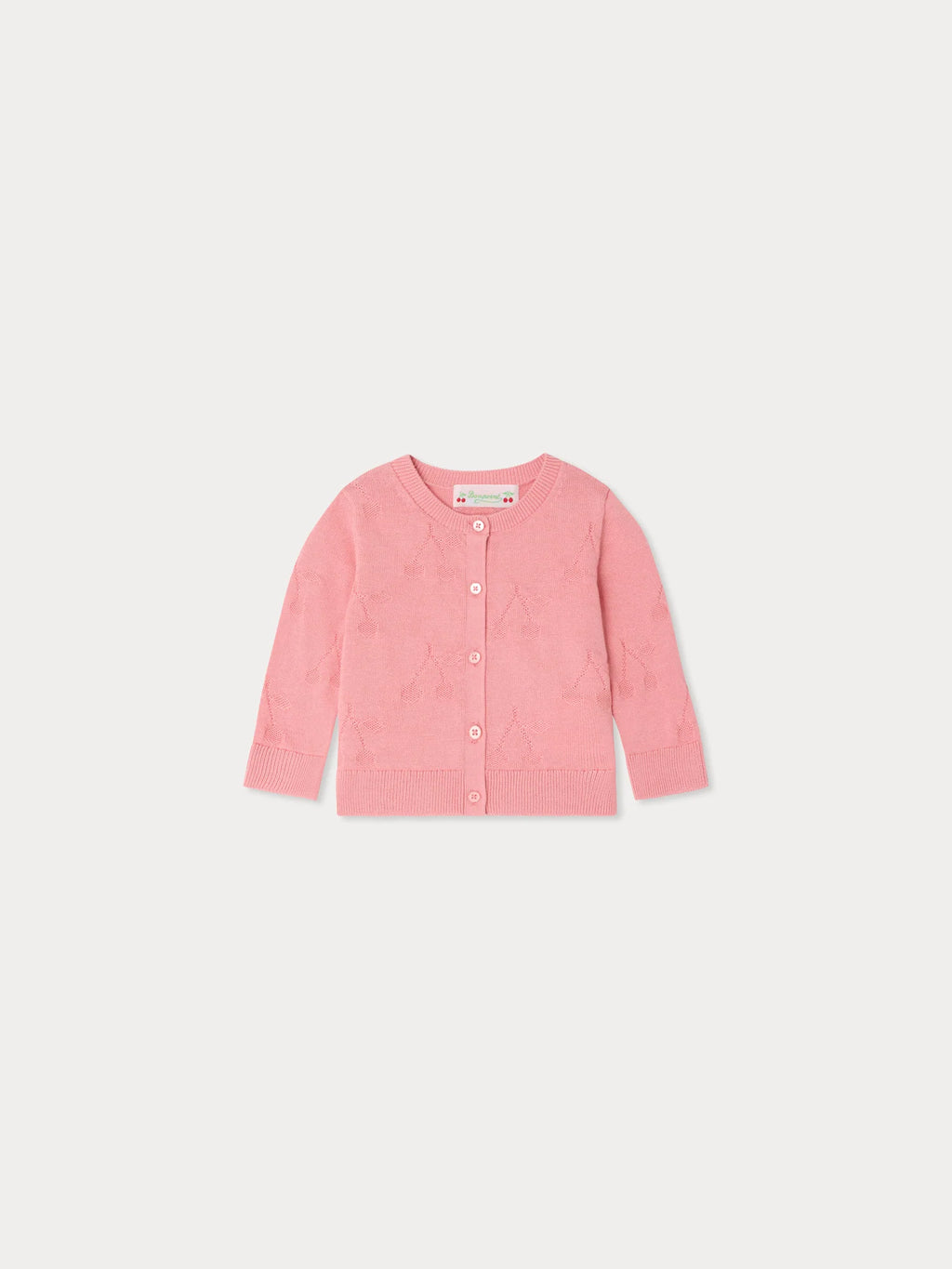 BONPOINT | cardigan motivo ciliegie
