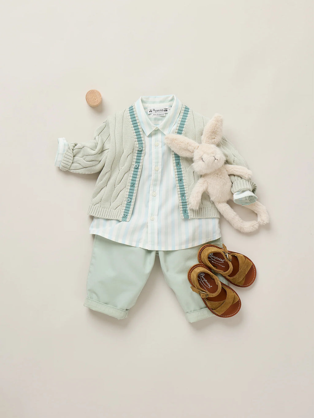 BONPOINT | cardigan trecce