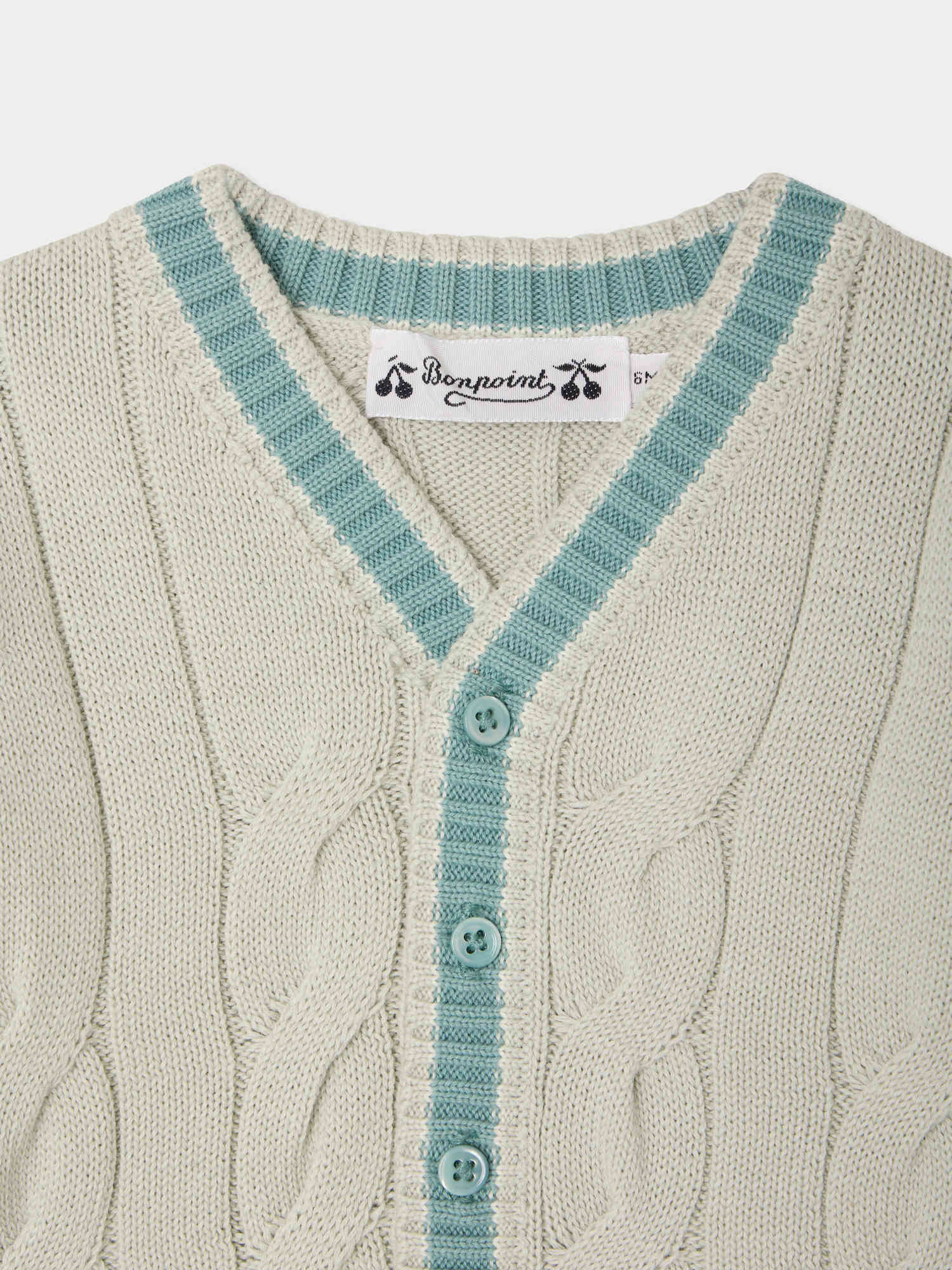 BONPOINT | cardigan trecce