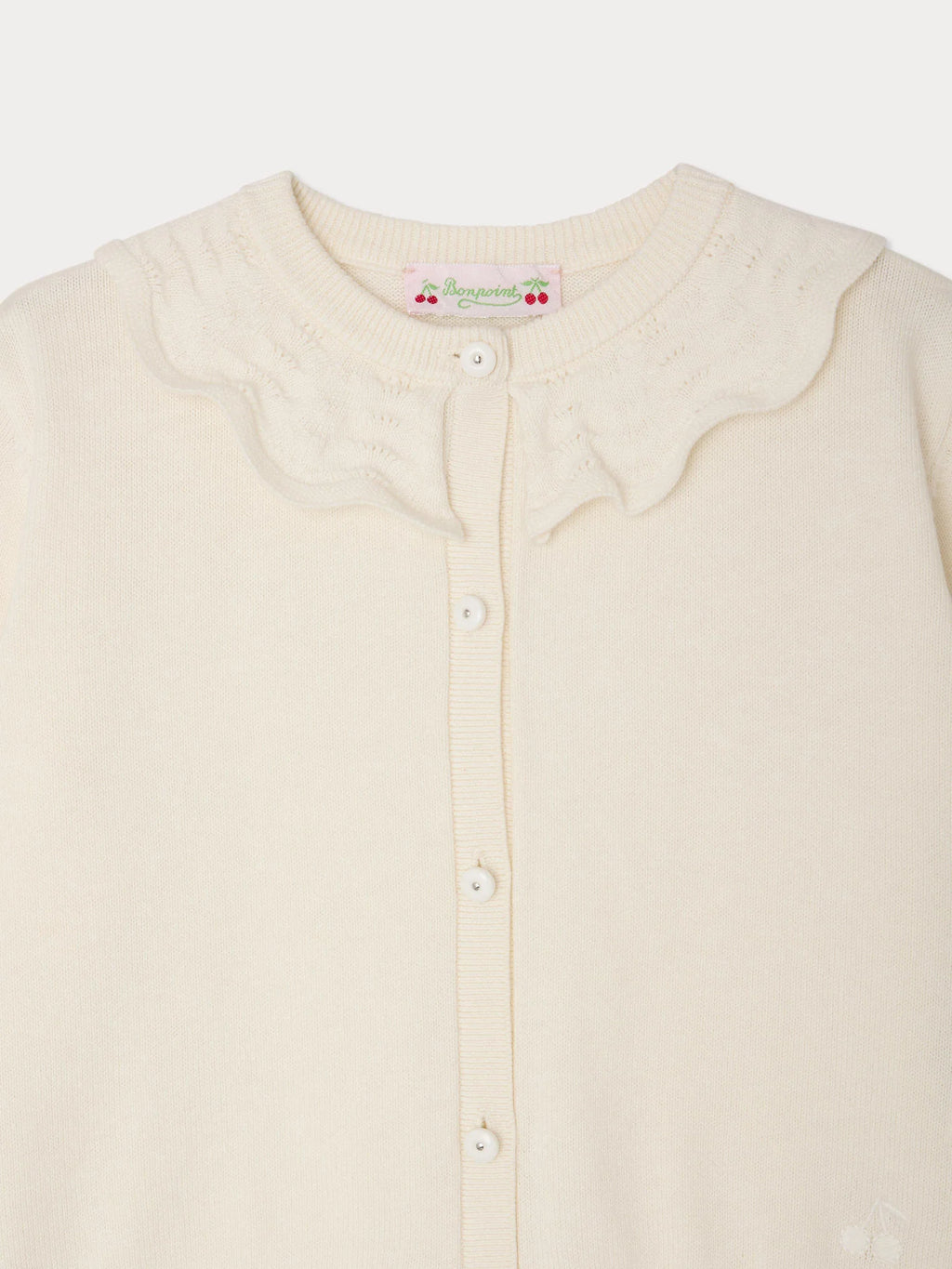 BONPOINT | cardigan con volant