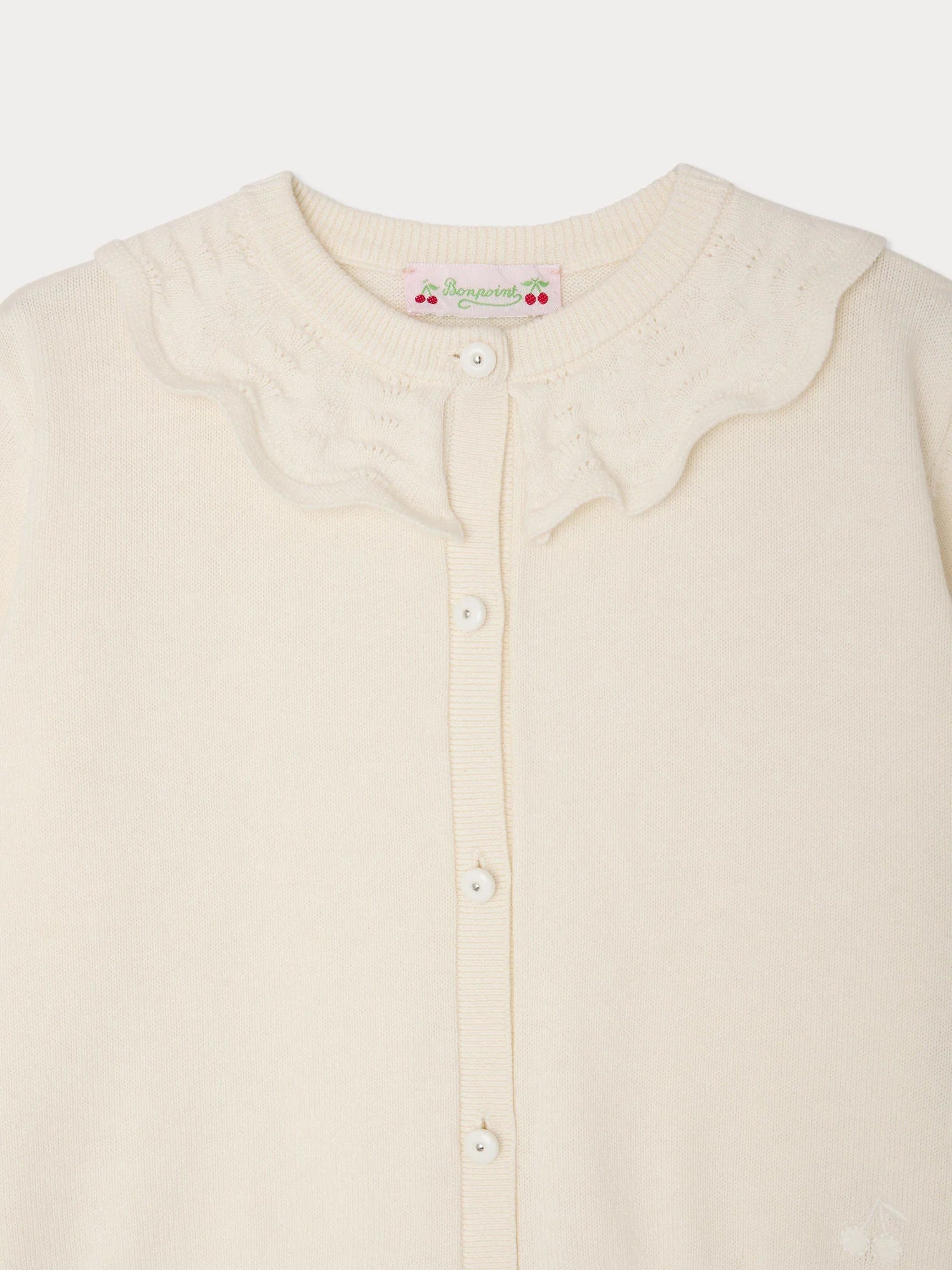 BONPOINT | cardigan con volant