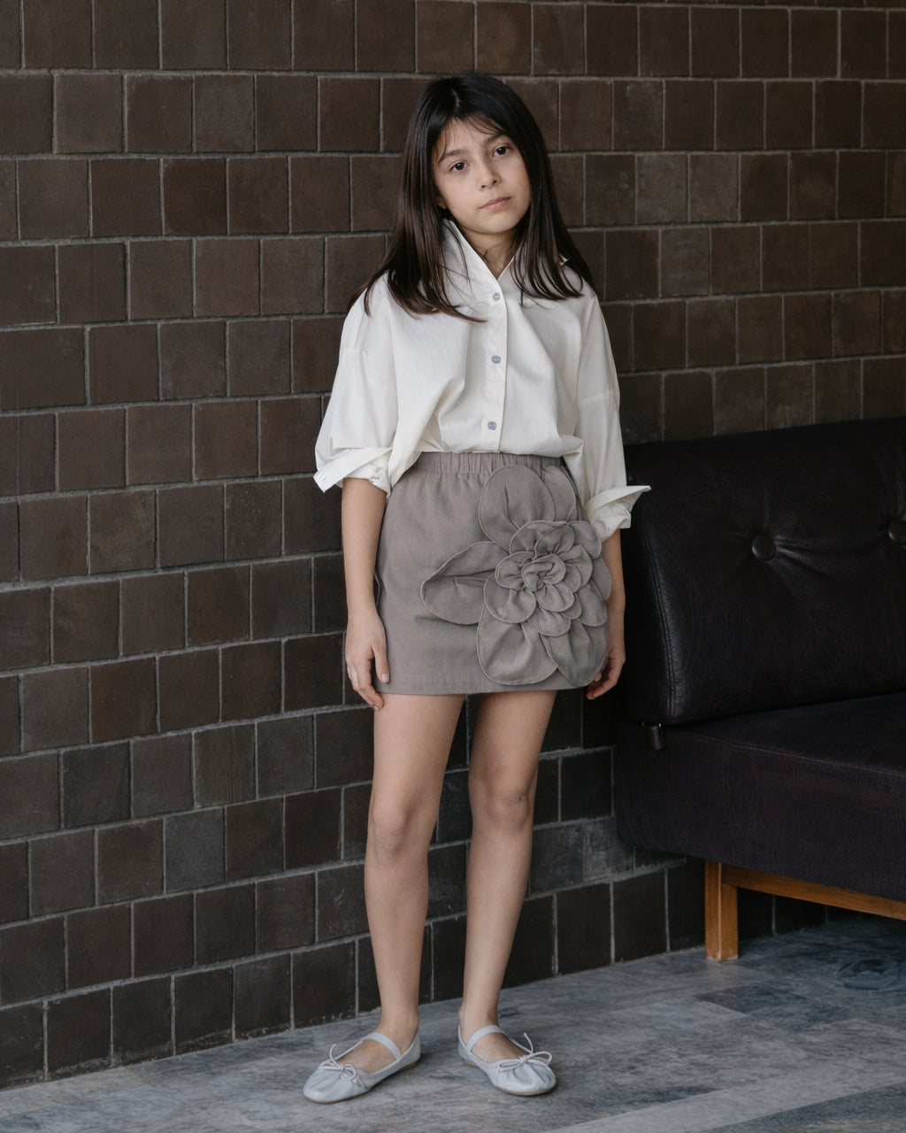 DOUUOD | minigonna fiore