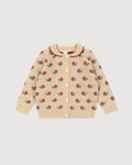 KONGES SLOJD | cardigan roselline jacquard