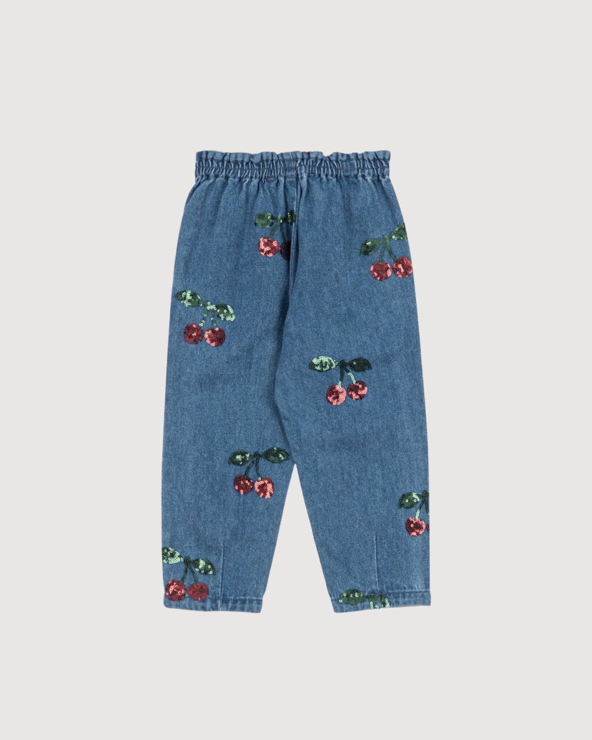 KONGES SLOJD | jeans con ciliegie di paillettes