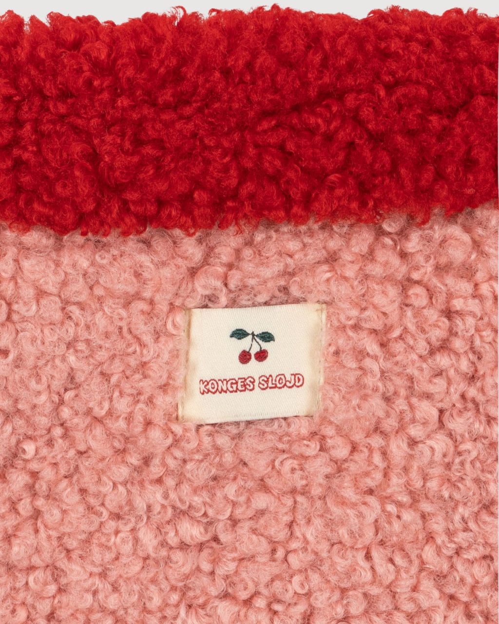 KONGES SLOJD | cappotto teddy cuori