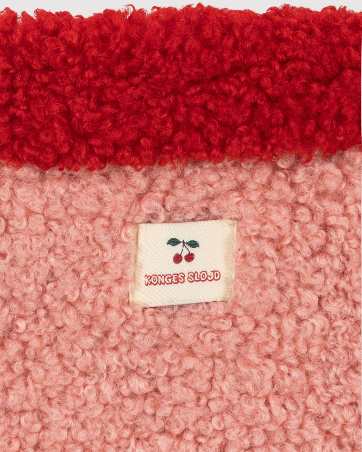 KONGES SLOJD | cappotto teddy cuori