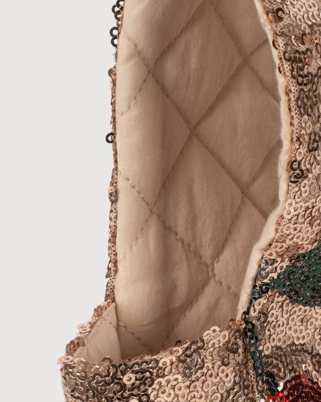KONGES SLOJD | borsetta ciliegie paillettes