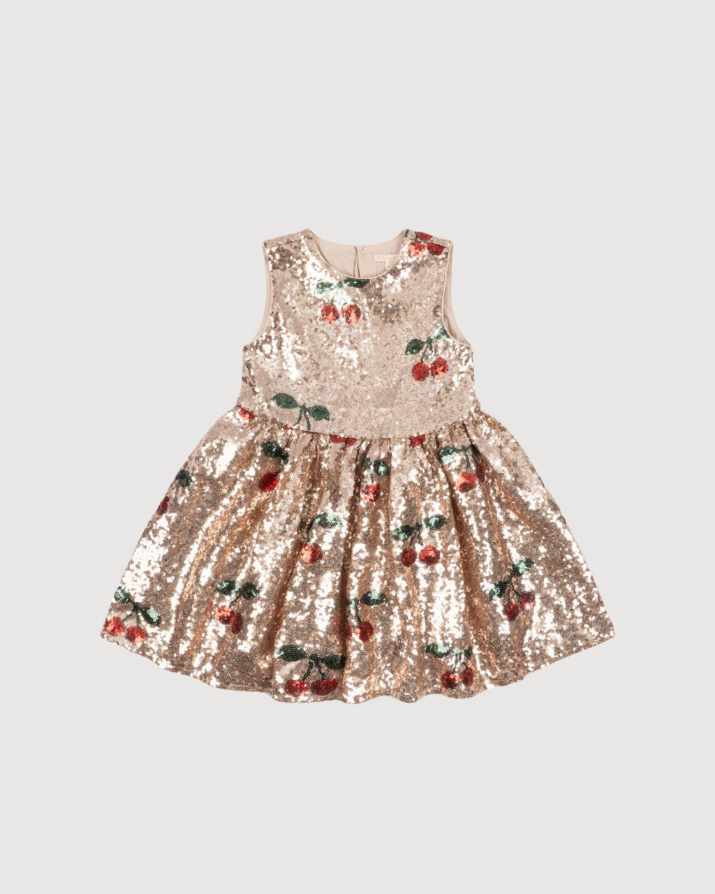 KONGES SLOJD | abito ciliegie paillettes