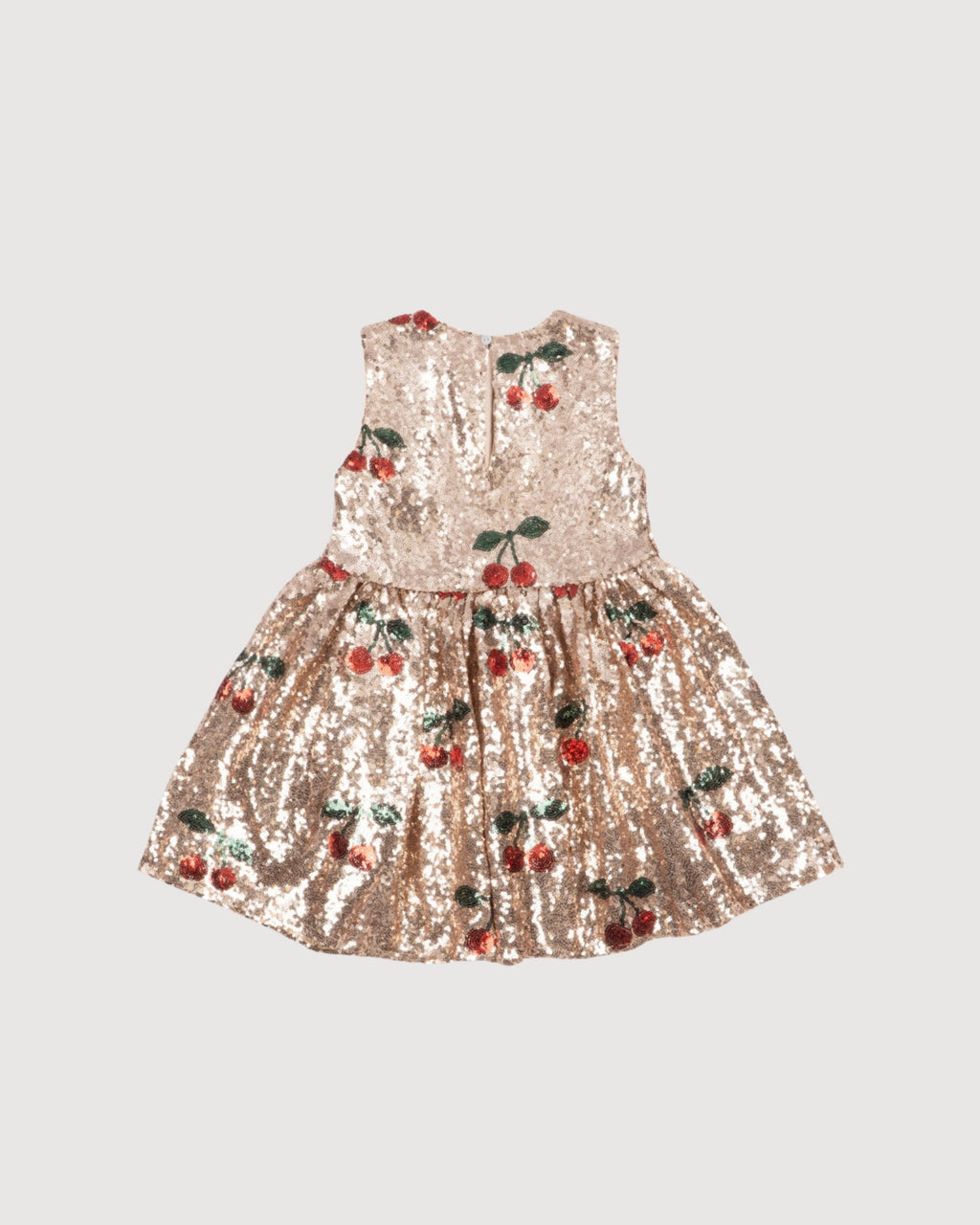 KONGES SLOJD | abito ciliegie paillettes