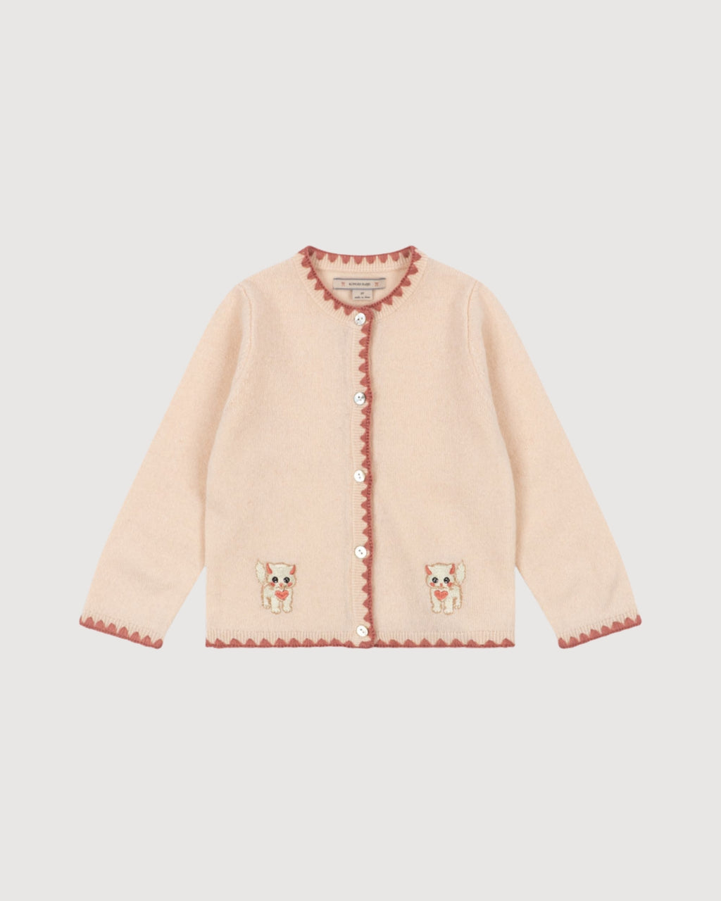 KONGES SLOJD | cardigan ricami