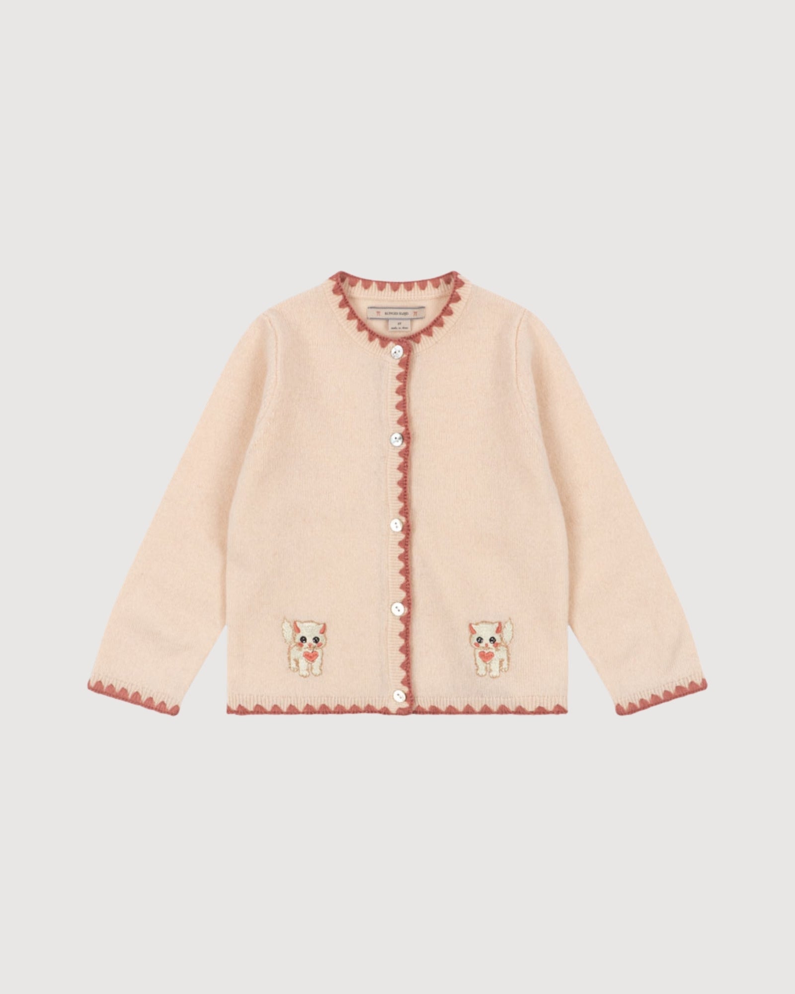 KONGES SLOJD | cardigan ricami