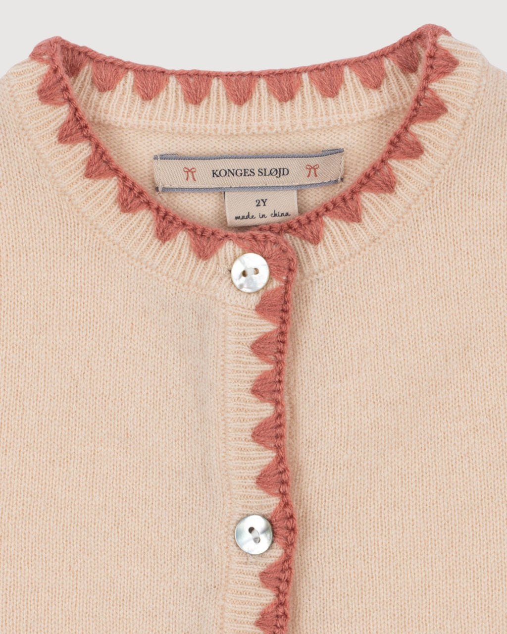 KONGES SLOJD | cardigan ricami