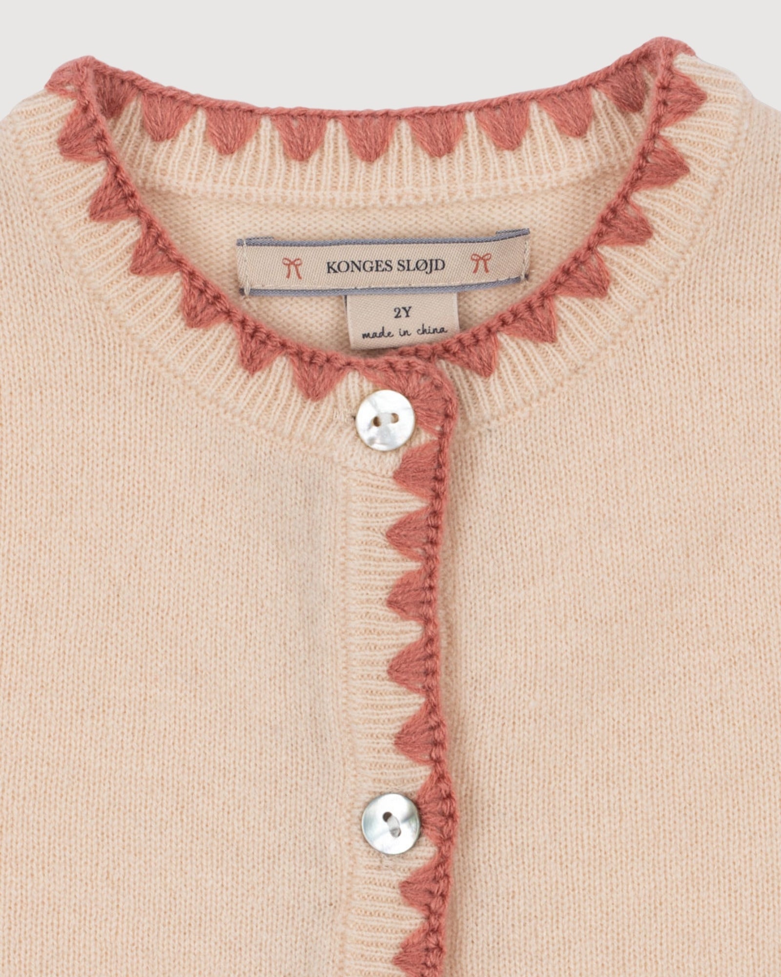 KONGES SLOJD | cardigan ricami