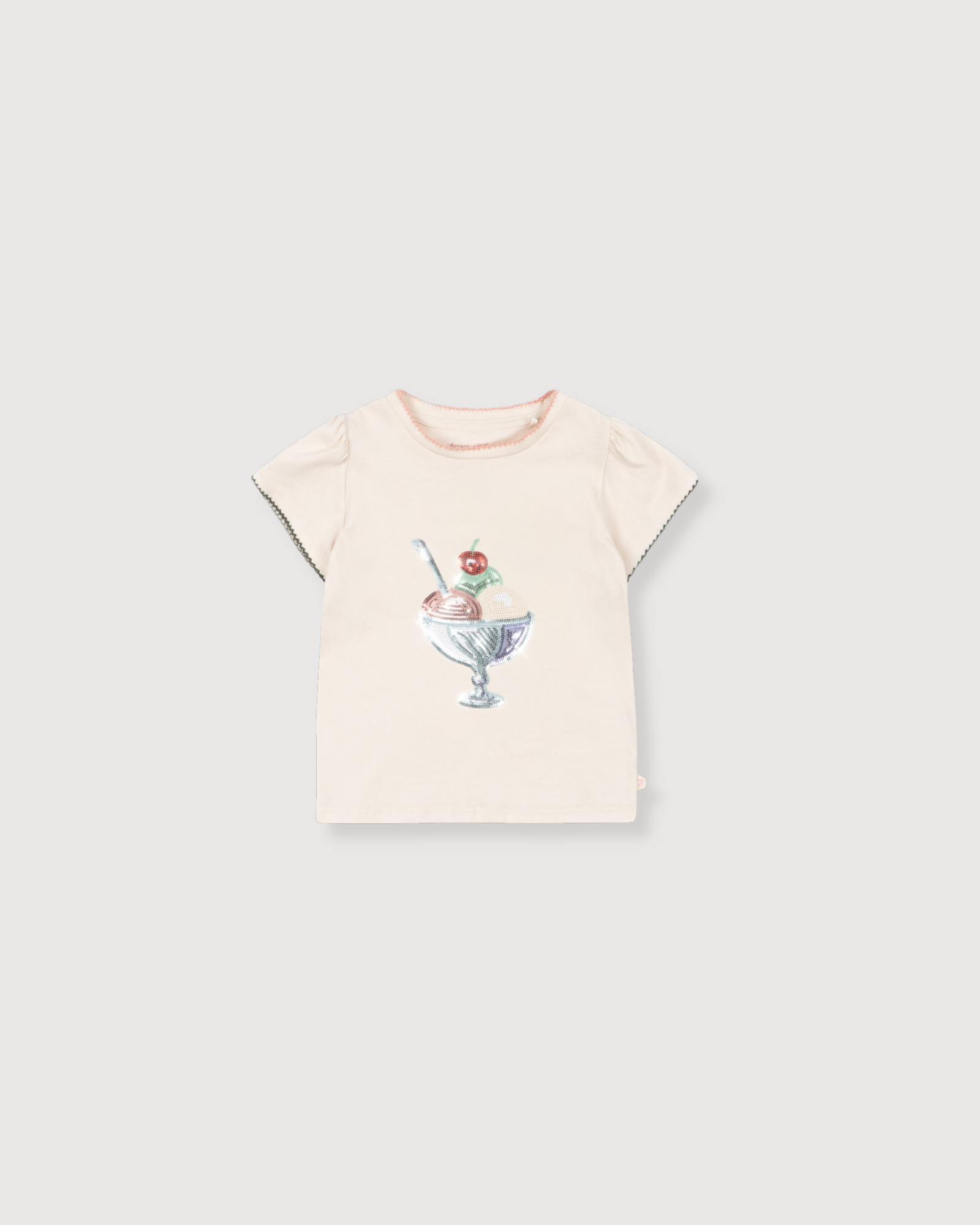 KONGES SLOJD | t-shirt con paillettes
