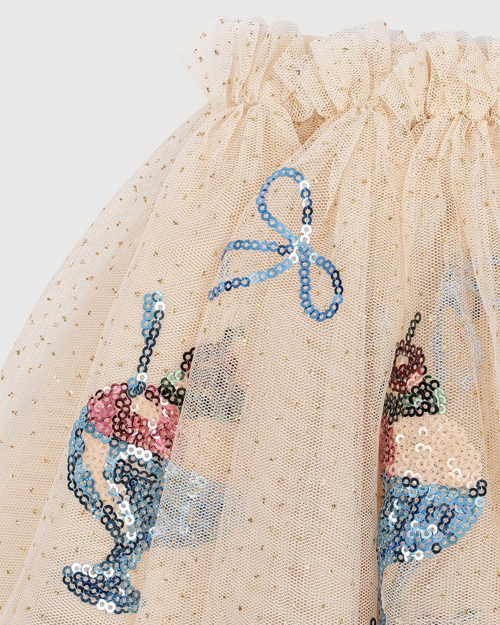 KONGES SLOJD | gonna tulle e paillettes