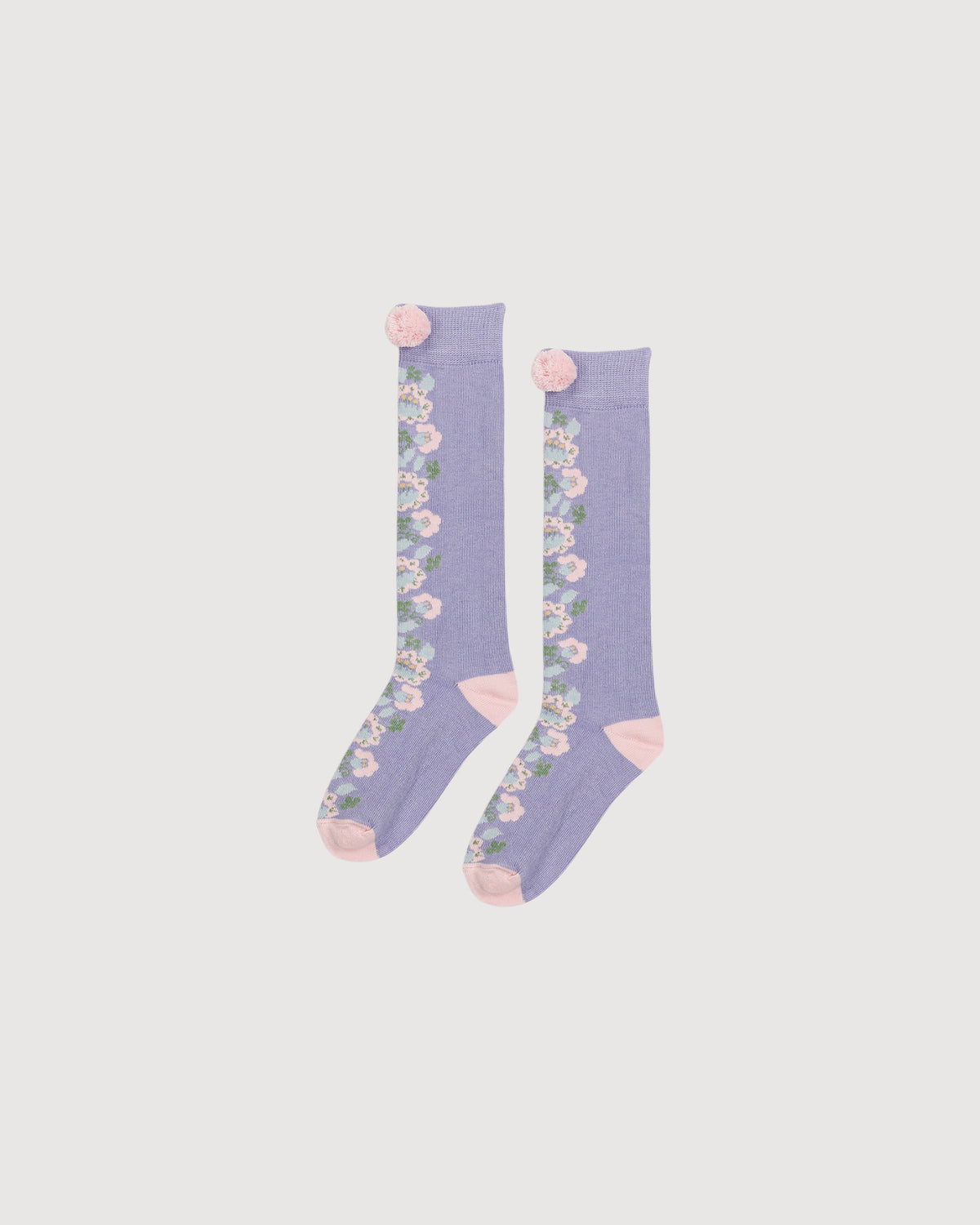 LOUISE MISHA | calze jacquard pompon