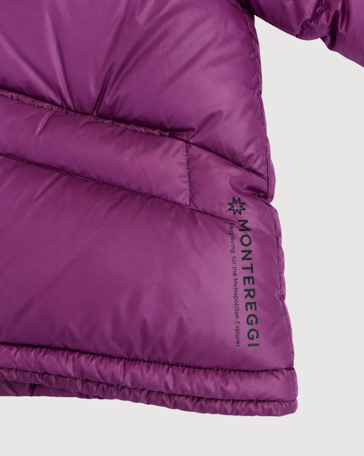 MONTEREGGI | piumino maniche staccabili