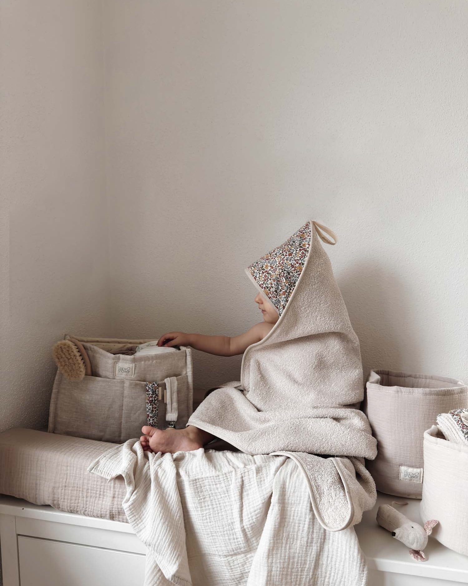 BABY SHOWER | accappatoio liberty