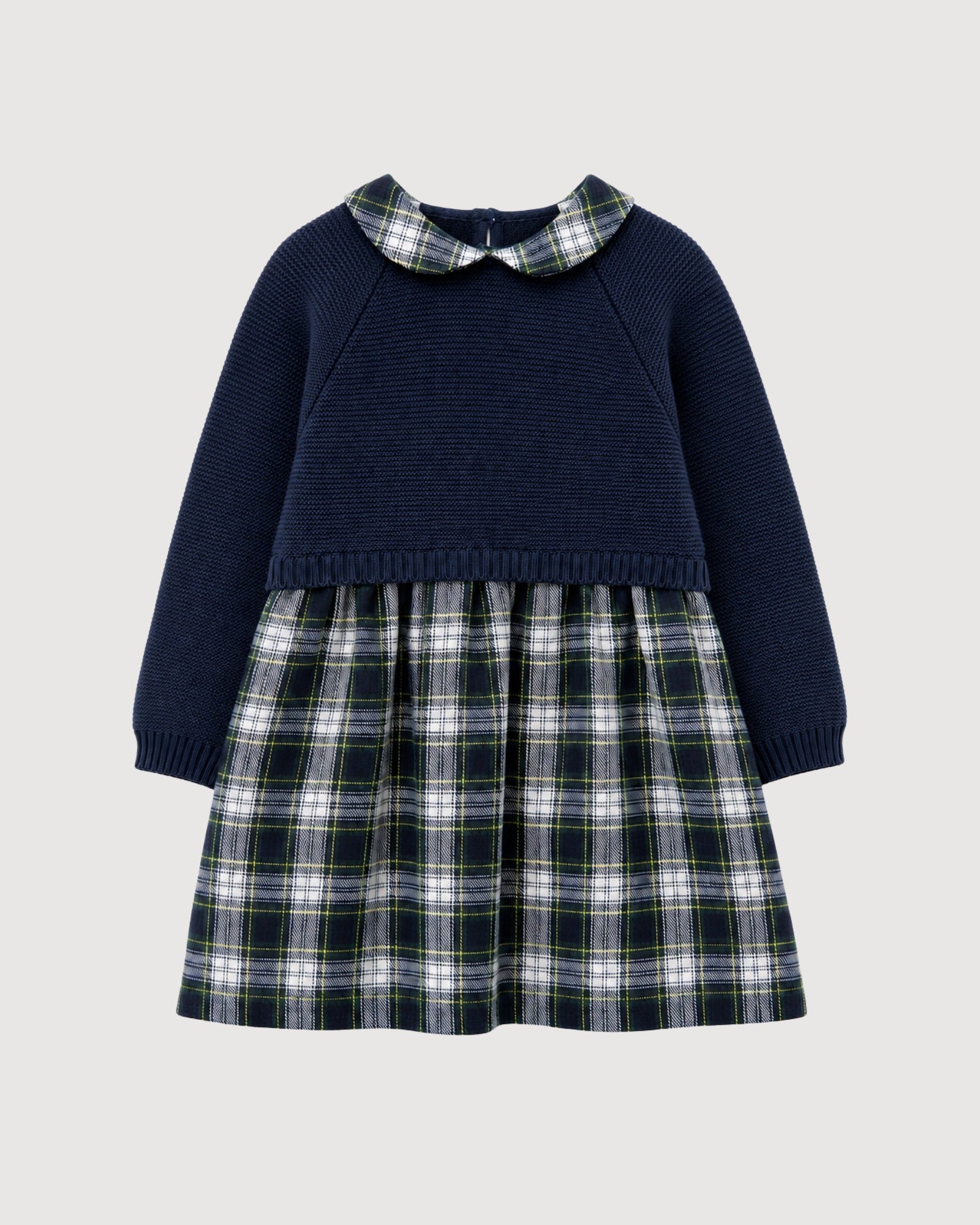 PEPECè | abito maglia scozzese