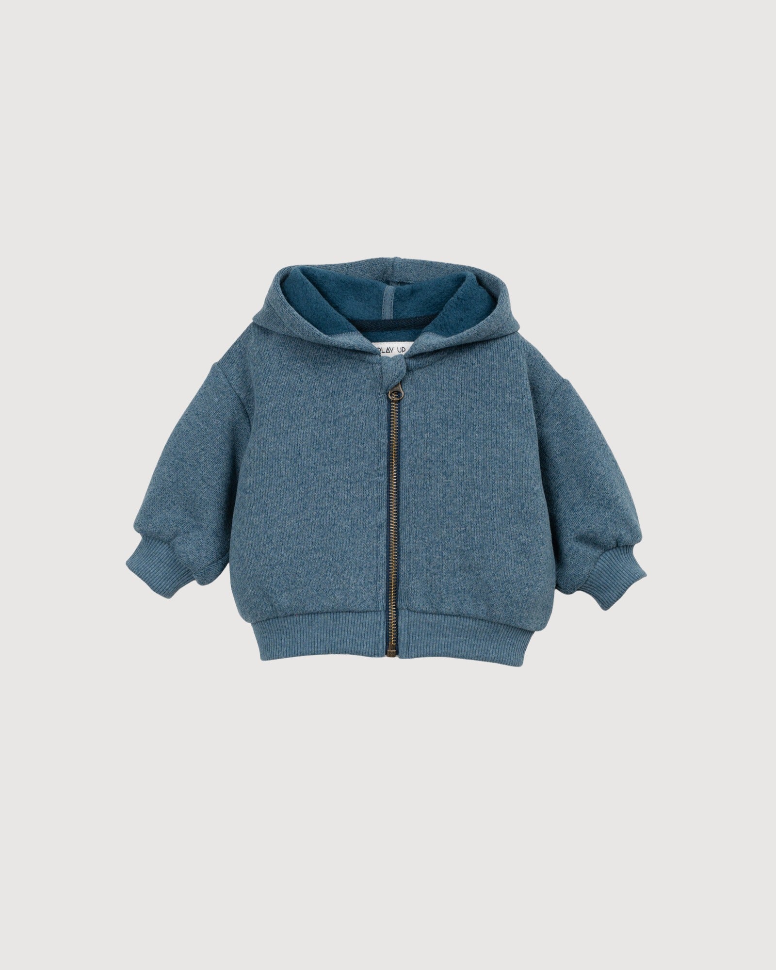 PLAY UP | felpa zip e cappuccio