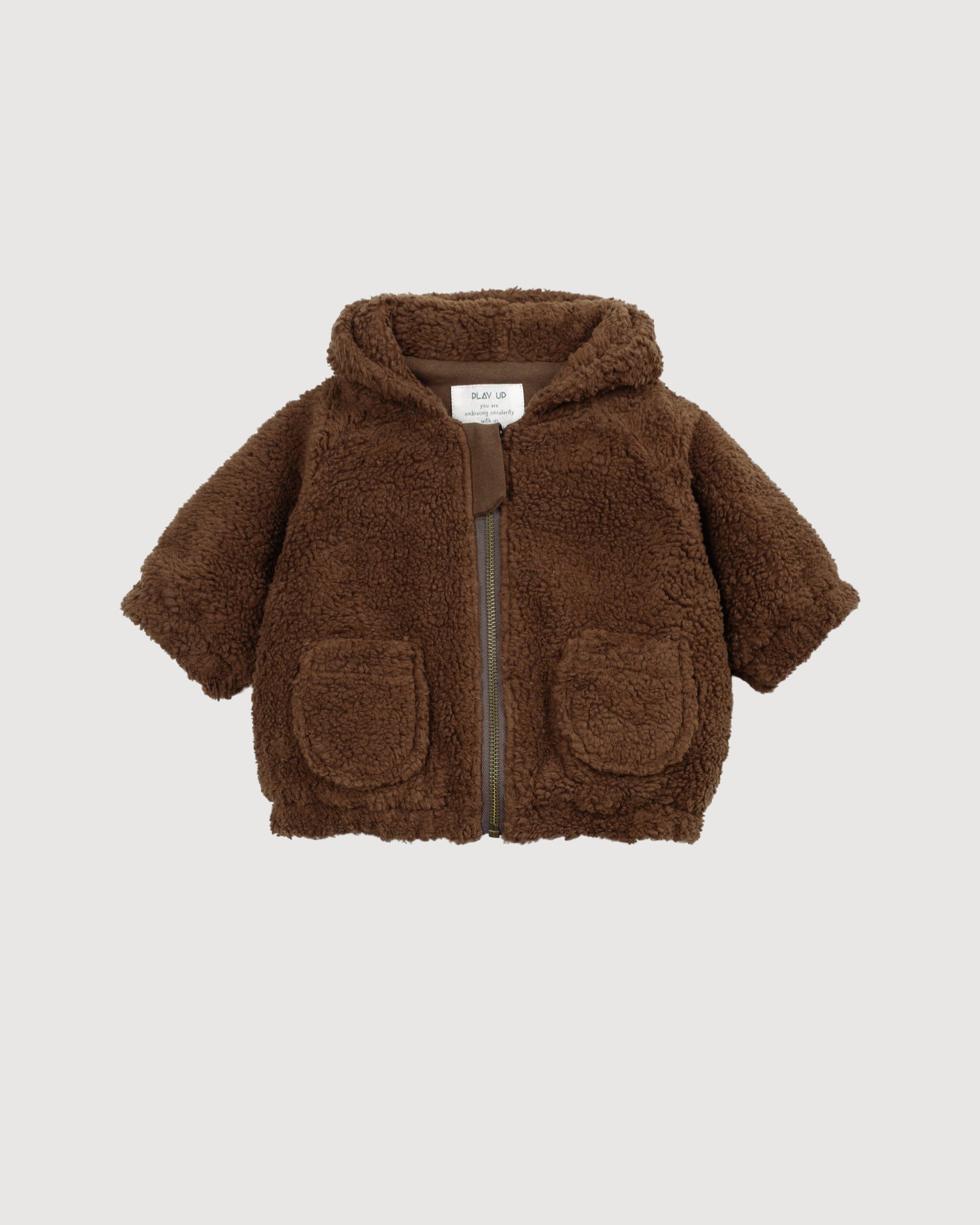 PLAY UP | giacca fur cappuccio
