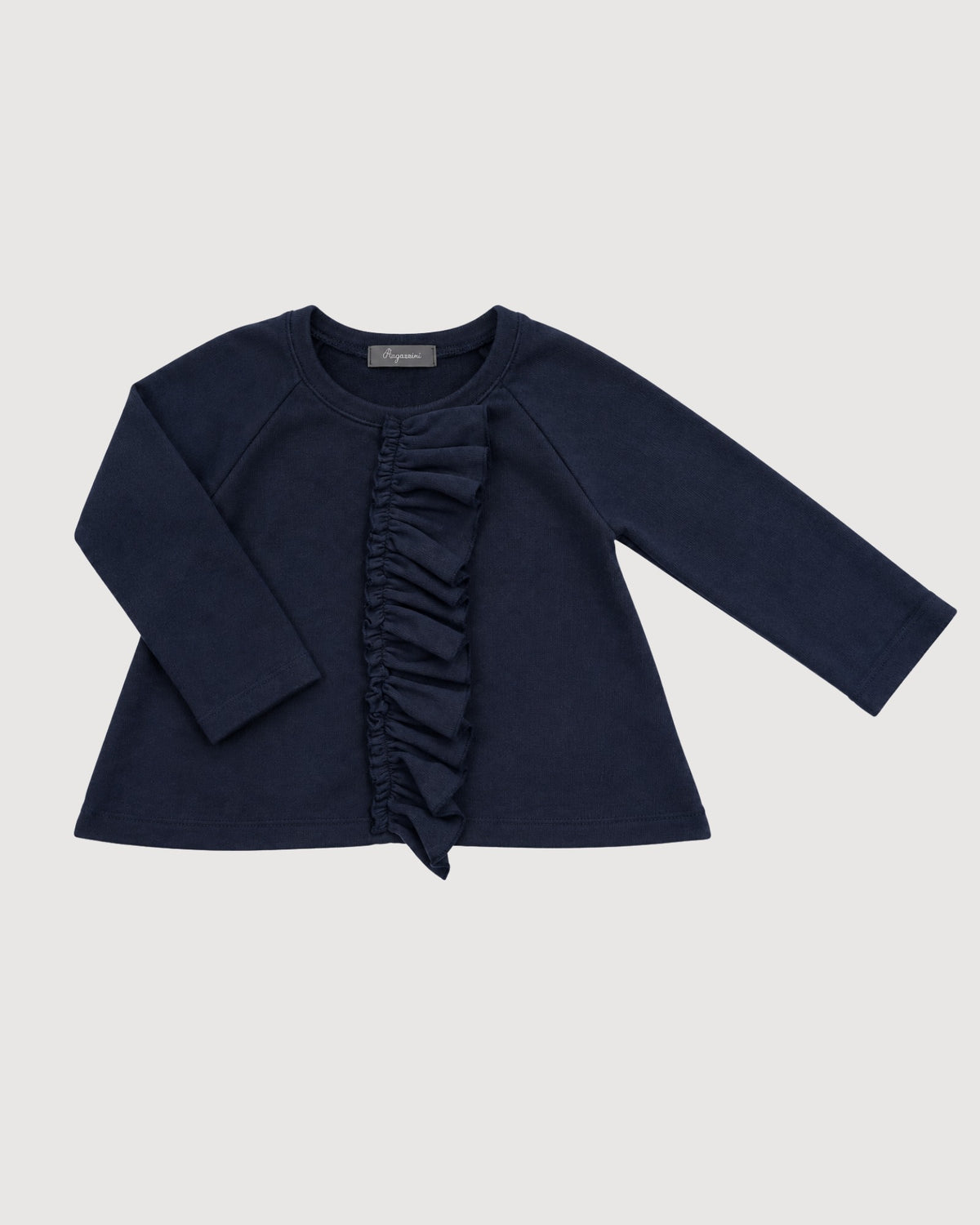 RAGAZZINI | maglia con ruches in felpa-maglia
