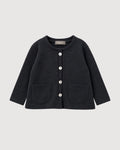 RAGAZZINI | cardigan con balza in felpa-maglia