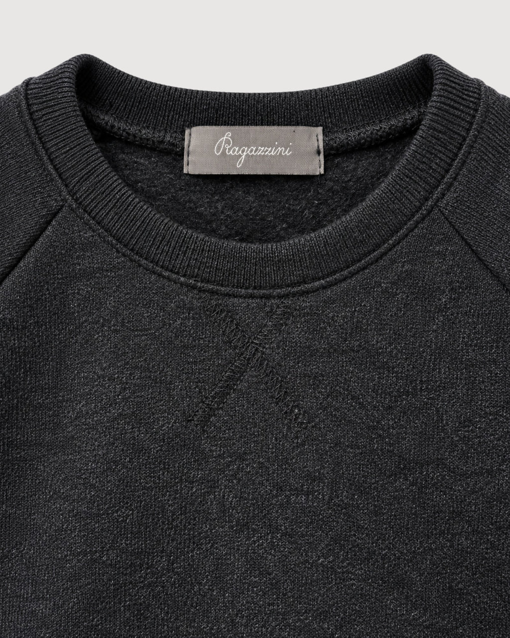 RAGAZZINI | maglia con tasca in felpa-maglia
